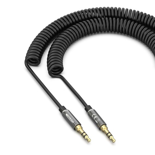 Aux spiral kabel klinken - kabel,