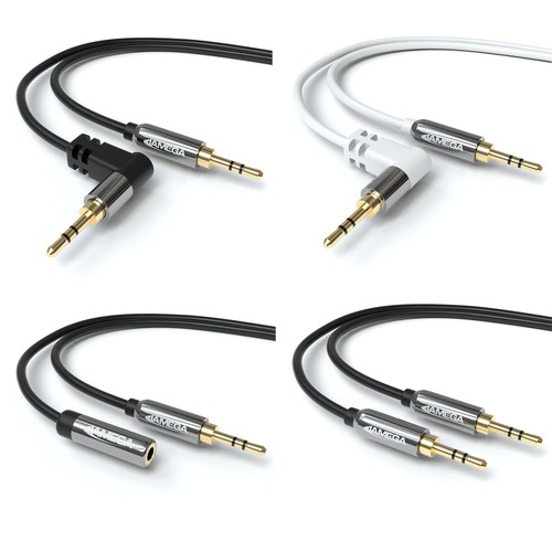 5mm aux kabel klinke winkel - aux,