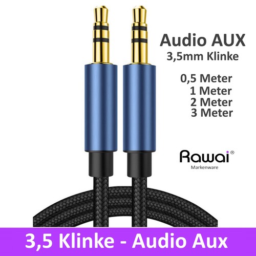 Aux kabel 5mm - aux,