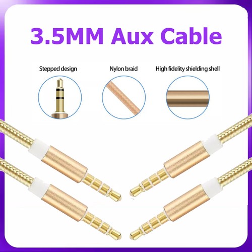 Aux kabel 5mm klinken - aux,