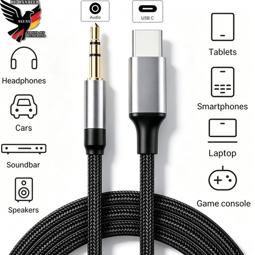 Usb klinke aux kabel typ - klinke,