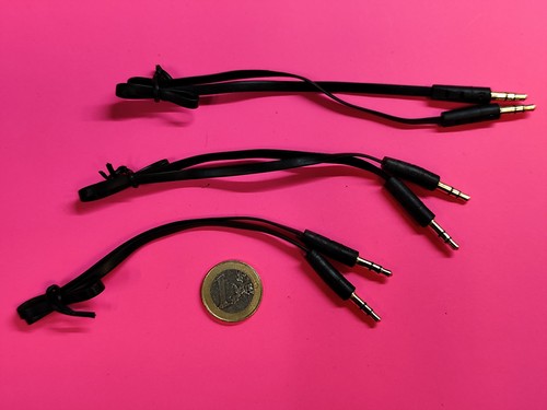 Vergoldete klinke kabel 5 - 3x,